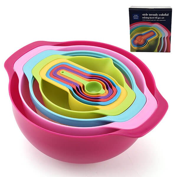 Plastic Rainbow Bowl