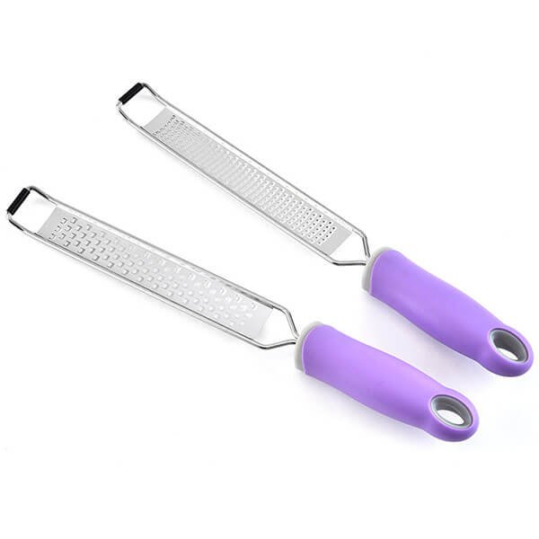 Plastic handle zester