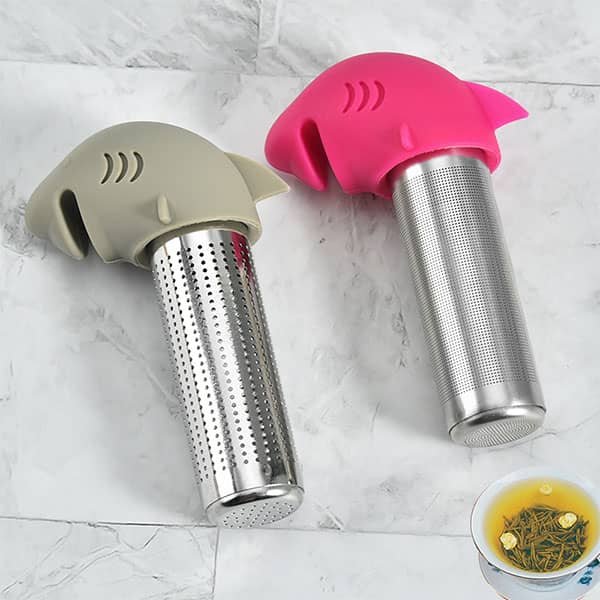 Shark shaped silicone tea infuser