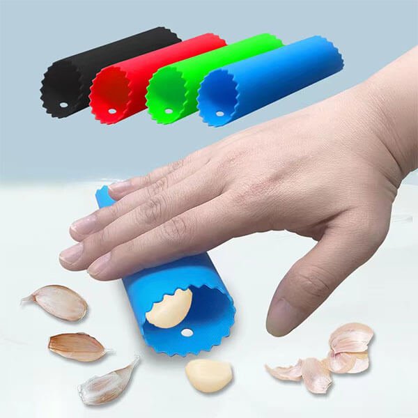 Silicone garlic kneader