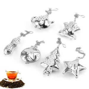 Stainless steel tea infuser sets