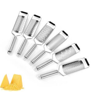 Stainless steel zester sets