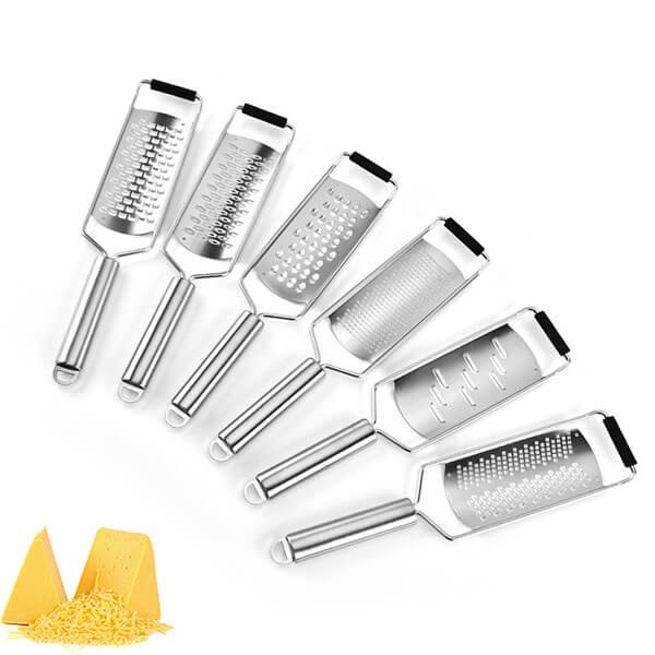 Stainless steel zester sets