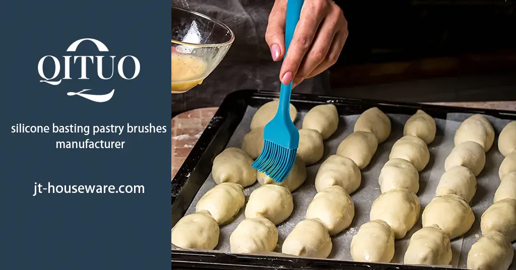 What's the benefits of using a silicone basting pastry brush